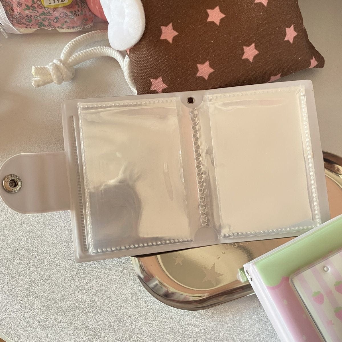 Chocolate Strawberry Heart Kpop 3 Inch Mini Photocard Album - ArtGalleryZen