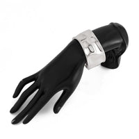 Thumbnail for Classic Chunky Glossy Textured Wide Cuff Bangle Bracelet - ArtGalleryZen