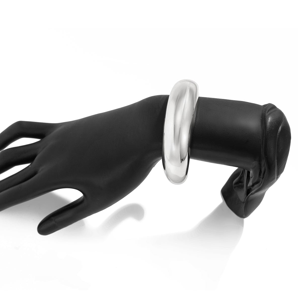 Classic Gold Silver Plated Open Bangle Bracelet - ArtGalleryZen