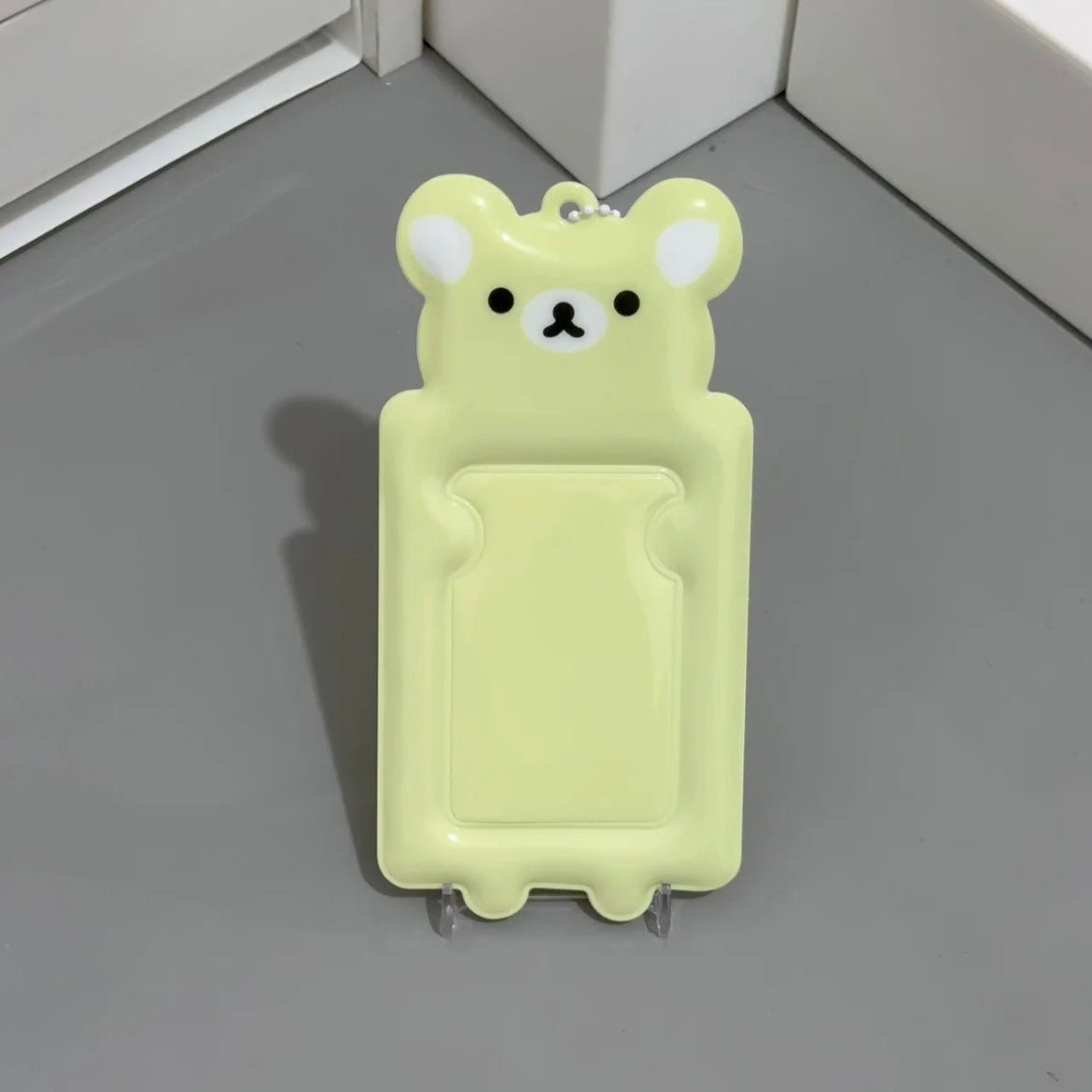 Colorful Rilakkuma Kpop Keychain Photocard Holder - ArtGalleryZen