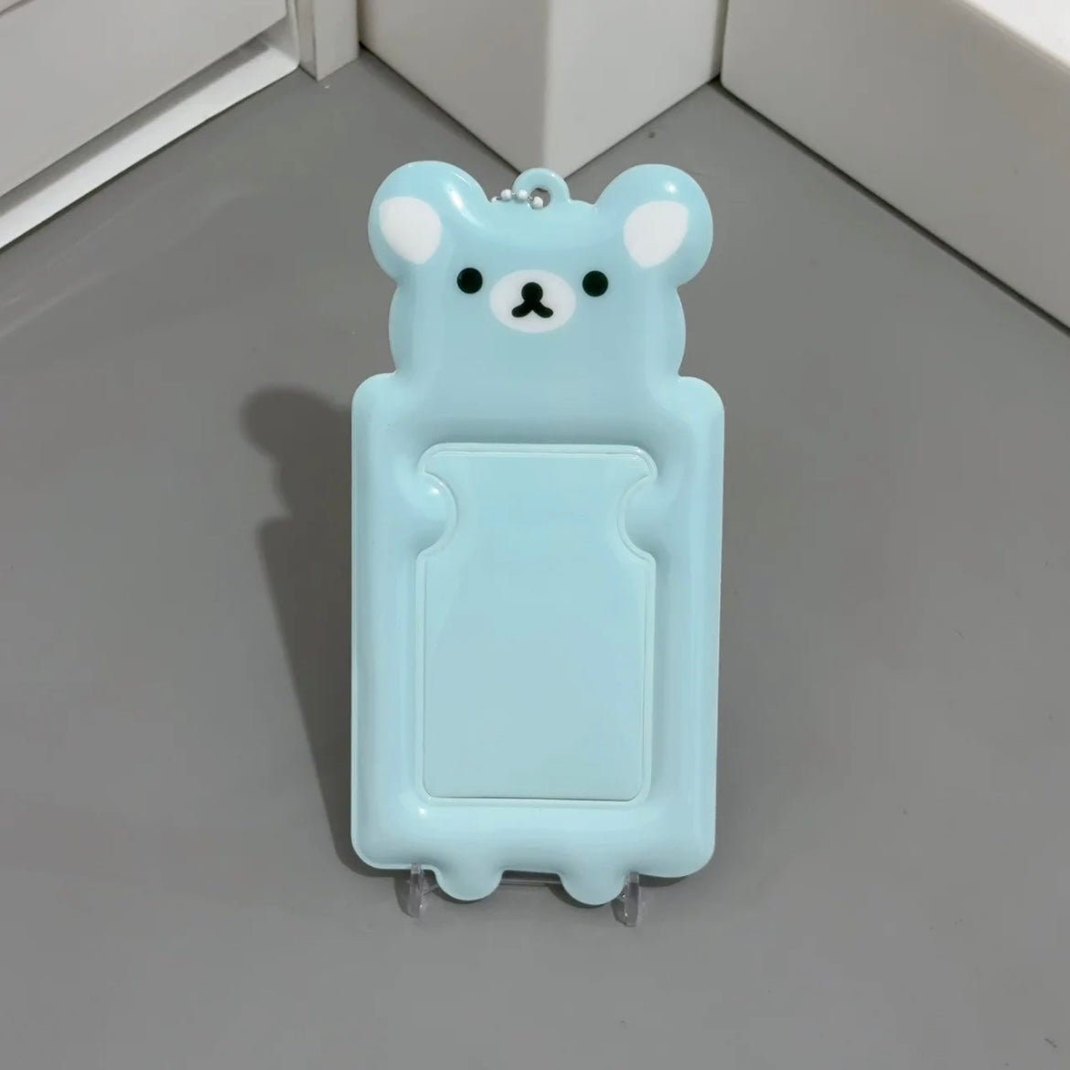 Colorful Rilakkuma Kpop Keychain Photocard Holder - ArtGalleryZen