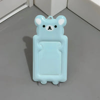 Thumbnail for Colorful Rilakkuma Kpop Keychain Photocard Holder - ArtGalleryZen