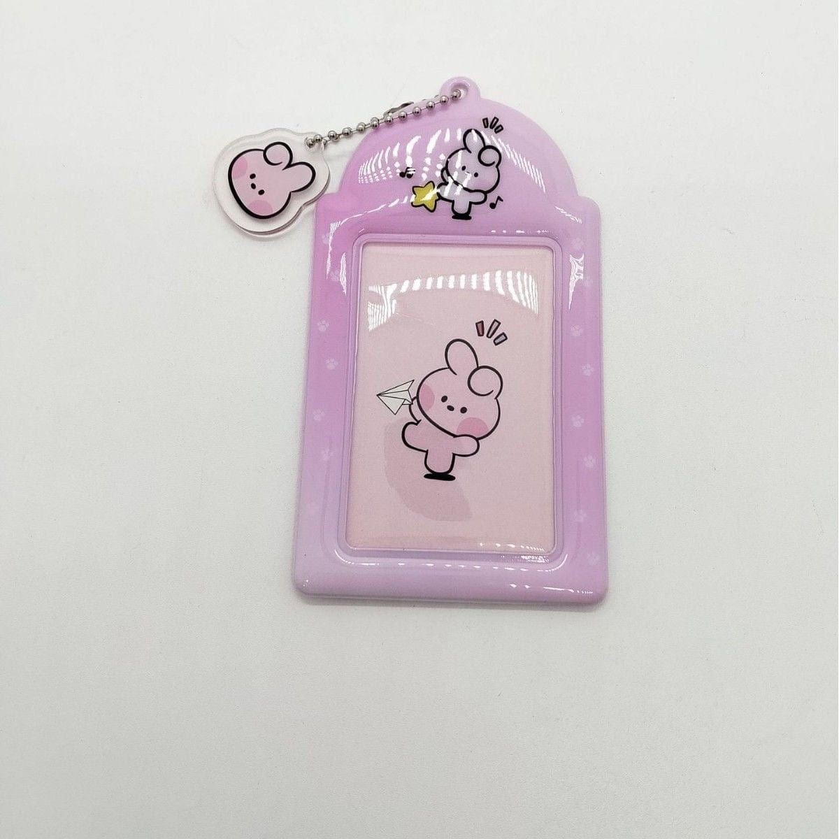 Cute BTS BT21 Kpop Keychain Photocard Holder - ArtGalleryZen
