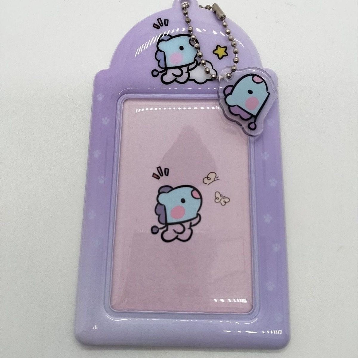 Cute BTS BT21 Kpop Keychain Photocard Holder - ArtGalleryZen