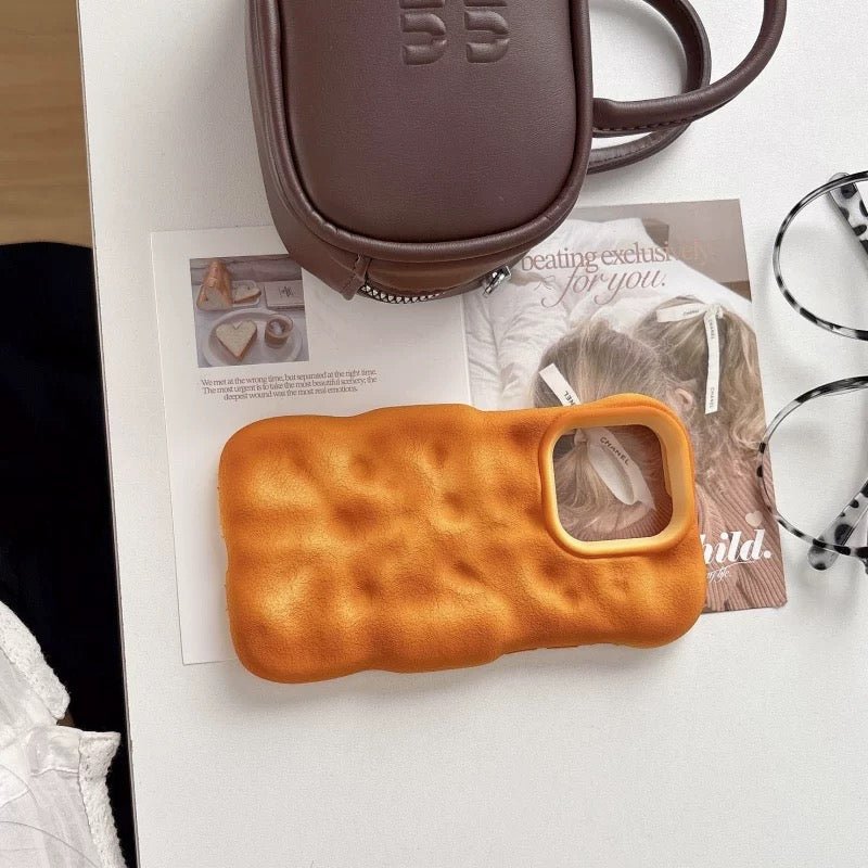 Cute Burnt Bread Silicone iPhone Case - ArtGalleryZen