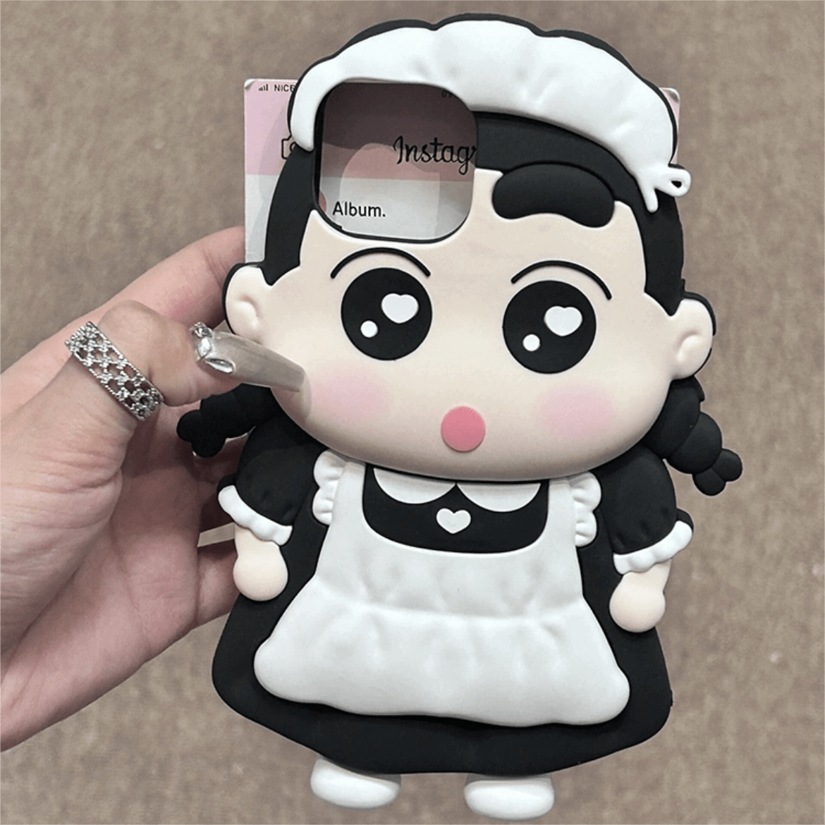 Cute Cartoon Crayon Shin-chan Silicone iPhone Case - ArtGalleryZen