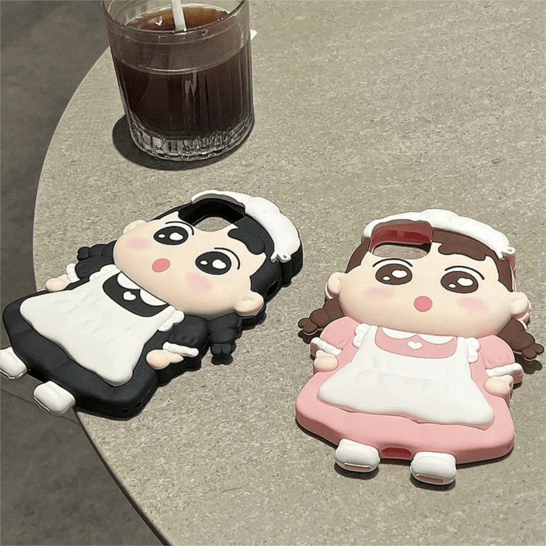 Cute Cartoon Crayon Shin-chan Silicone iPhone Case - ArtGalleryZen