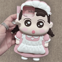 Thumbnail for Cute Cartoon Crayon Shin-chan Silicone iPhone Case - ArtGalleryZen