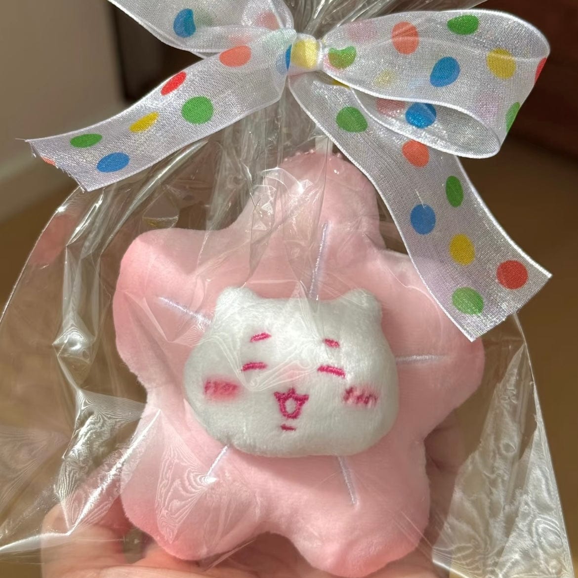 Cute Chiikawa Cherry Blossoms Keychain Doll - ArtGalleryZen