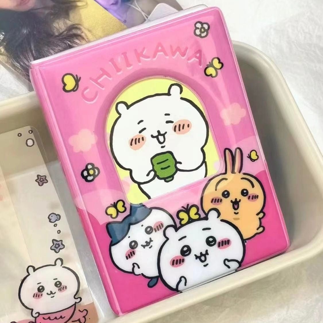 Cute Chiikawa Kpop 3 Inch Mini Photocard Album - ArtGalleryZen