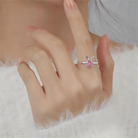 Thumbnail for Cute Crystal Rabbit Ring - ArtGalleryZen