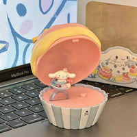 Thumbnail for Cute Cupcake Jewelry Box Sanrio Cinnamoroll Ring Set - ArtGalleryZen