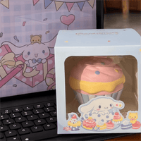 Thumbnail for Cute Cupcake Jewelry Box Sanrio Cinnamoroll Ring Set - ArtGalleryZen