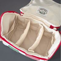 Thumbnail for Cute Embroidery House Multi-Layer Makeup Bag Portable Travel Large Capacity Storage Bag - ArtGalleryZen