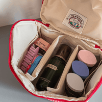 Thumbnail for Cute Embroidery House Multi-Layer Makeup Bag Portable Travel Large Capacity Storage Bag - ArtGalleryZen