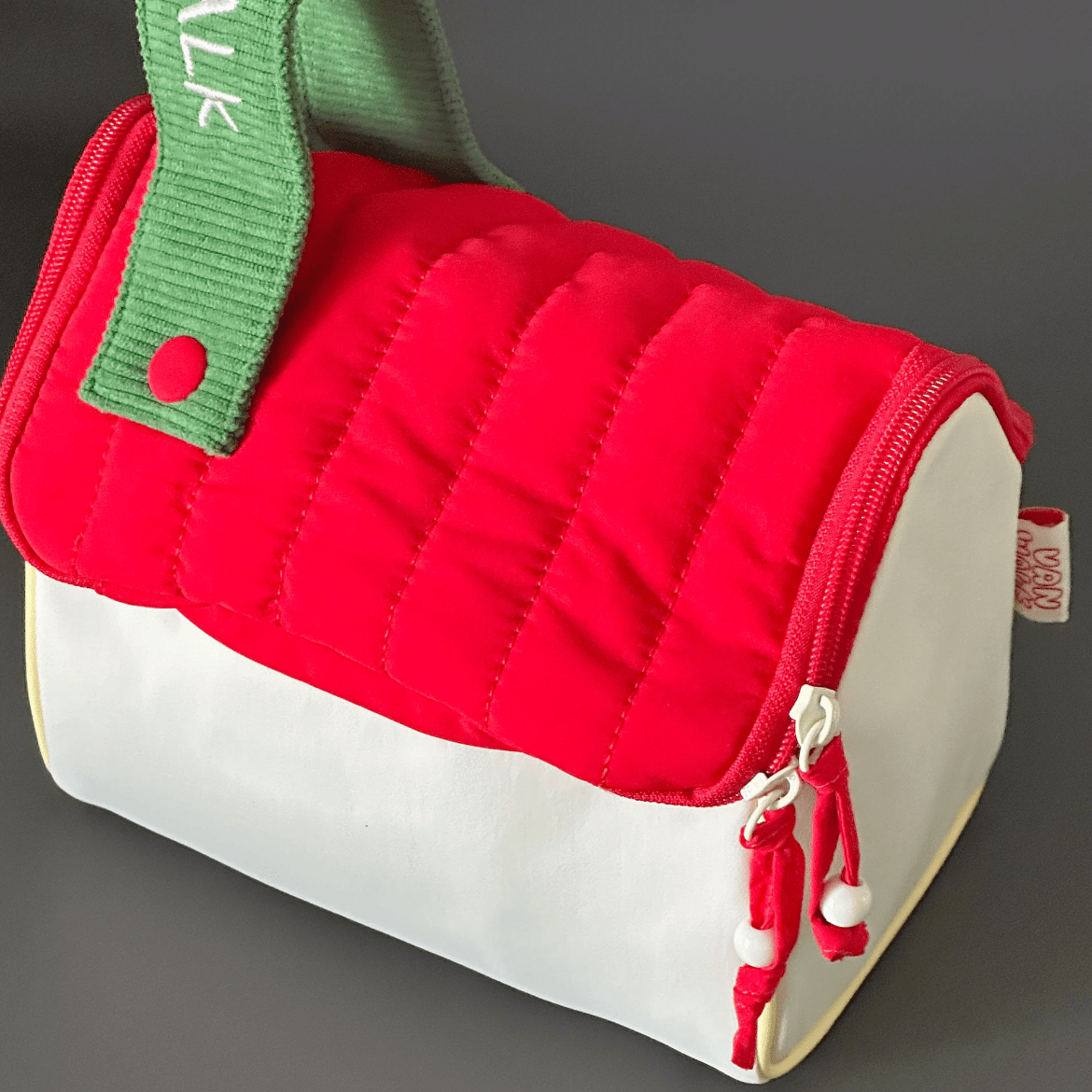 Cute Embroidery House Multi-Layer Makeup Bag Portable Travel Large Capacity Storage Bag - ArtGalleryZen