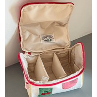 Thumbnail for Cute Embroidery House Multi-Layer Makeup Bag Portable Travel Large Capacity Storage Bag - ArtGalleryZen