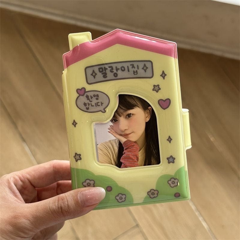 Cute Hamster Kitten House Kpop 3 Inch Mini Photocard Album - ArtGalleryZen