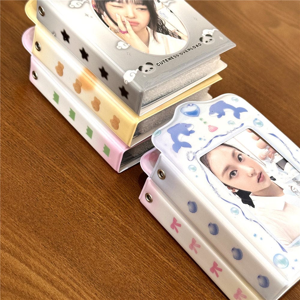 Cute Kitten Tiger Panda Kpop 3 Inch Mini Photocard Album - ArtGalleryZen