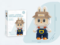 Thumbnail for Cute Labubu LEGO Compatible Assembly Building Bricks - ArtGalleryZen