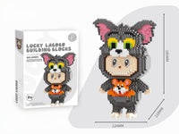 Thumbnail for Cute Labubu LEGO Compatible Assembly Building Bricks - ArtGalleryZen