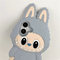 Thumbnail for Cute Labubu Silicone iPhone Case - ArtGalleryZen