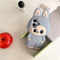 Thumbnail for Cute Labubu Silicone iPhone Case - ArtGalleryZen