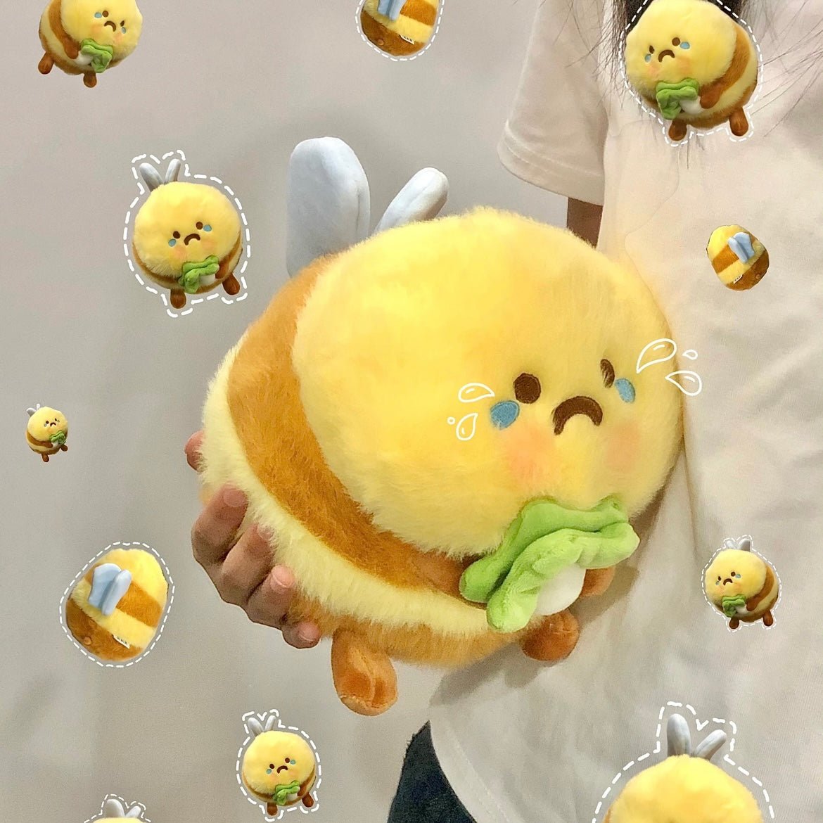 Cute Little Bee Plush Doll - ArtGalleryZen