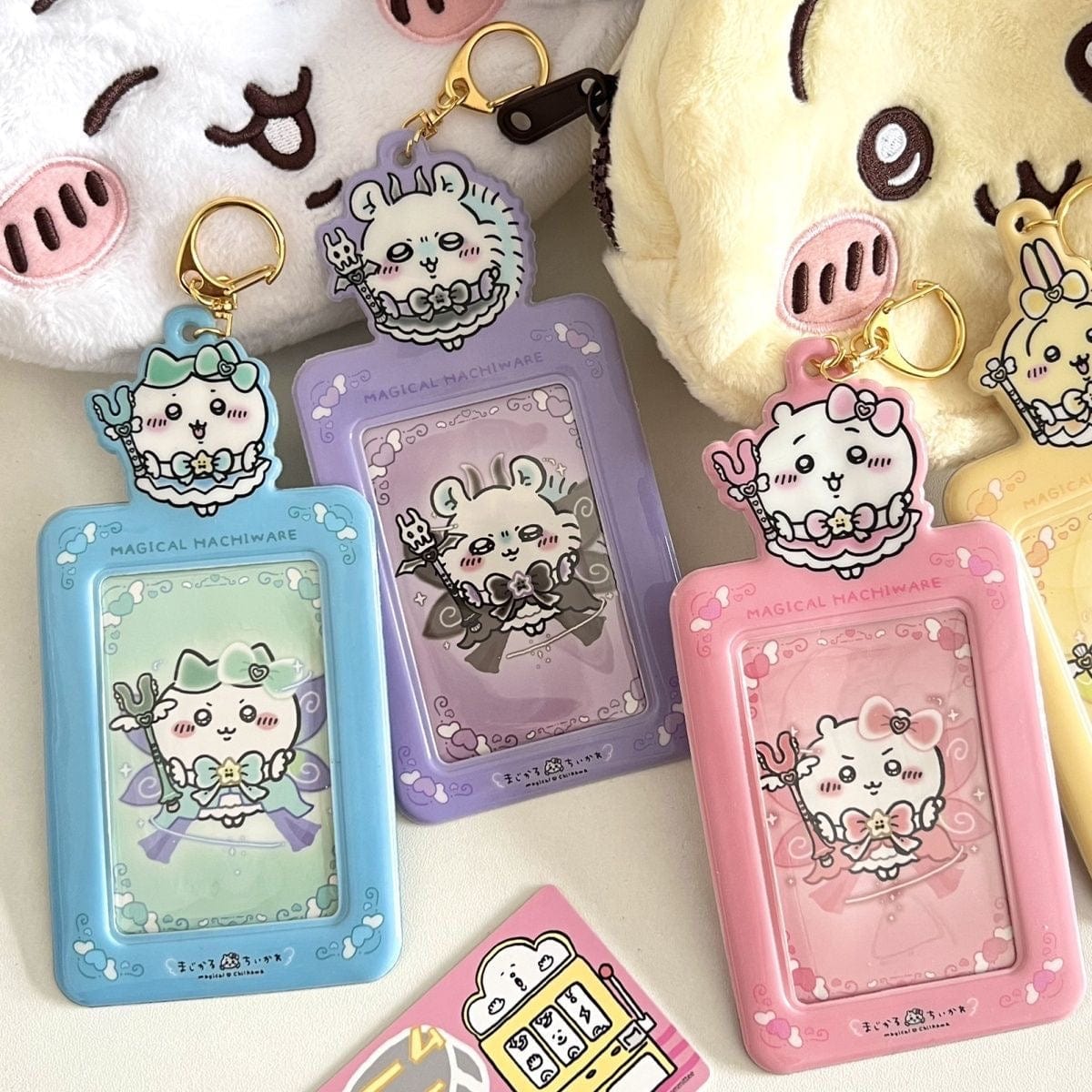 Cute Magical Chiikawa Kpop Keychain Photocard Holder - ArtGalleryZen