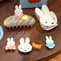 Thumbnail for Cute Miffy Hair Claw Hair Clip Set - ArtGalleryZen