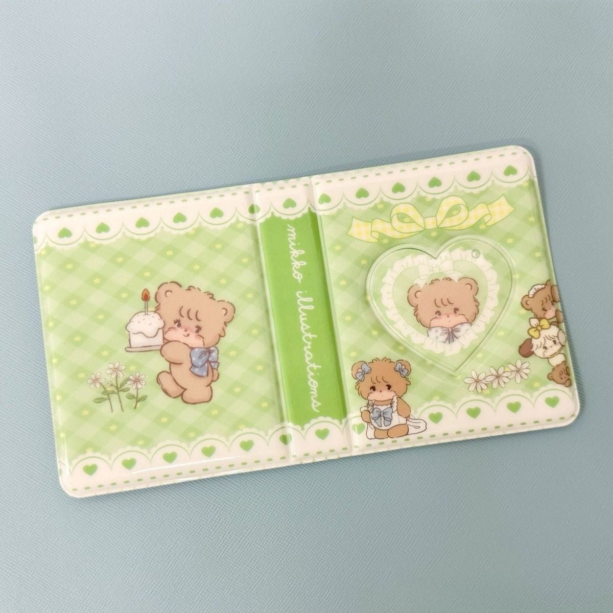 Cute Mikko Bowknot Kpop 3 Inch Mini Photocard Album - ArtGalleryZen