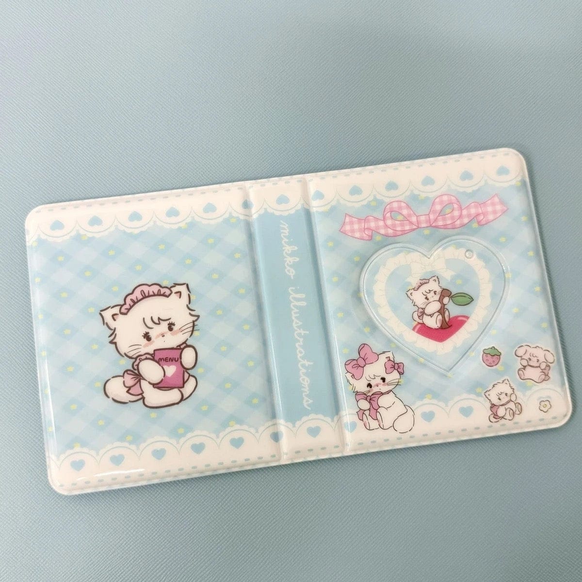 Cute Mikko Bowknot Kpop 3 Inch Mini Photocard Album - ArtGalleryZen