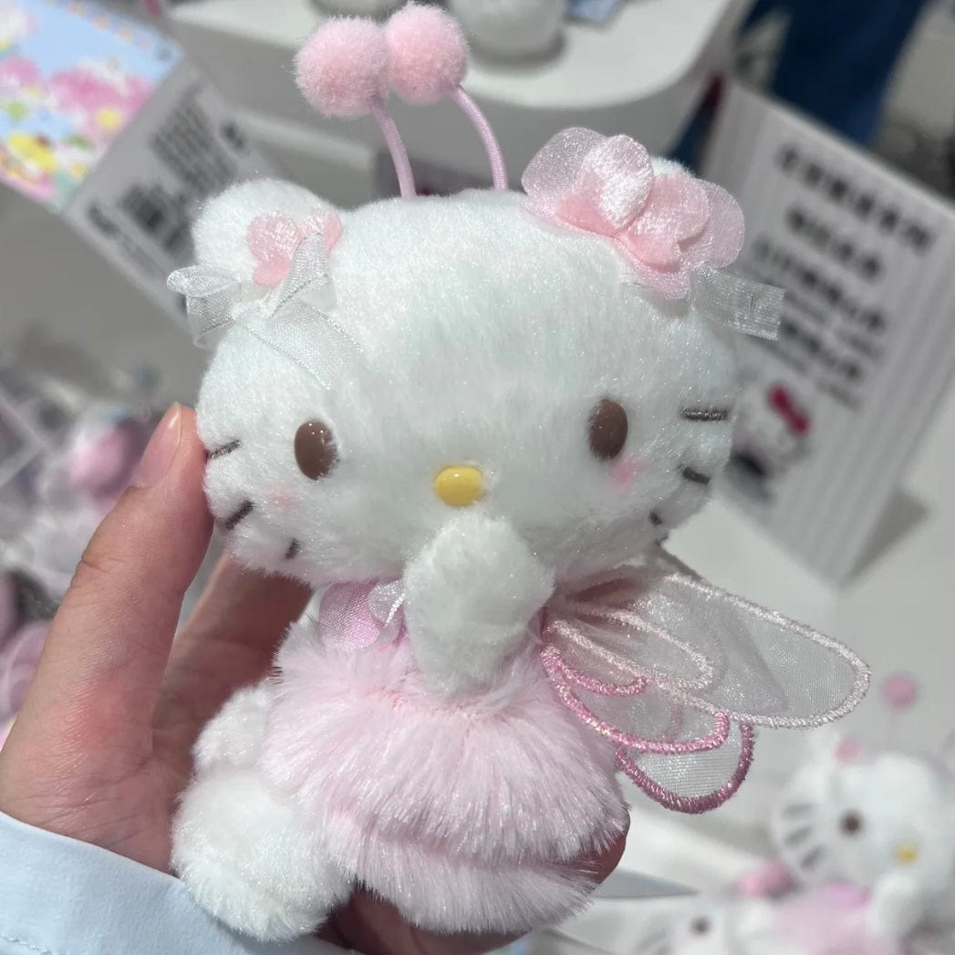 Cute My Melody Hello Kitty Plush Keychain Doll - ArtGalleryZen
