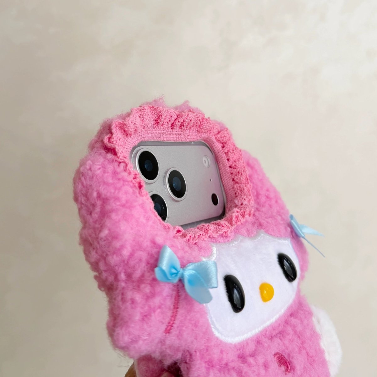 Cute My Sweet Piano Plush iPhone Case - ArtGalleryZen
