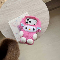 Thumbnail for Cute My Sweet Piano Plush iPhone Case - ArtGalleryZen