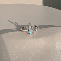 Thumbnail for Cute Opal Rabbit Ring - ArtGalleryZen