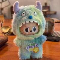 Thumbnail for Cute Pink Bow Angel Wings Labubu 17cm Doll Clothes - ArtGalleryZen