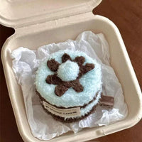 Thumbnail for Cute Plush Cherry Cream Dessert  Hair Clip - ArtGalleryZen