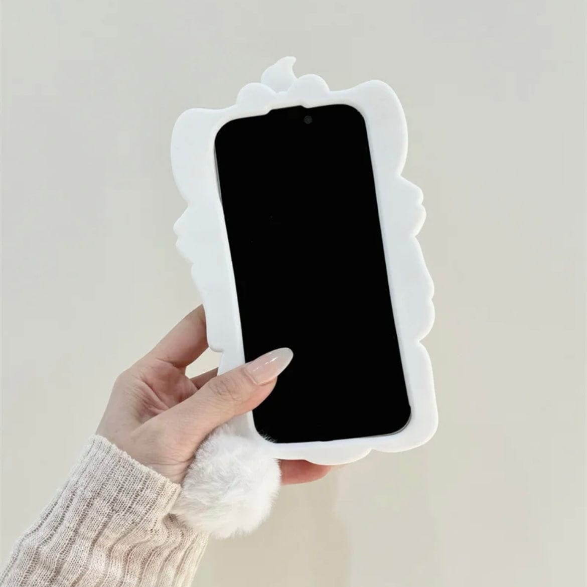 Cute Sanrio Marie Kitten Silicone iPhone Case With Plush Accessories - ArtGalleryZen