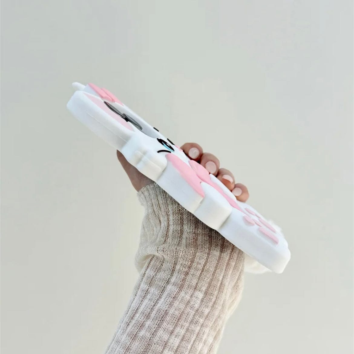 Cute Sanrio Marie Kitten Silicone iPhone Case With Plush Accessories - ArtGalleryZen