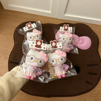 Thumbnail for Cute School Uniform Hello Kitty Plush Keychain Doll - ArtGalleryZen