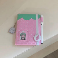 Thumbnail for Cute Strawberry Panda Passport Holder Cover - ArtGalleryZen