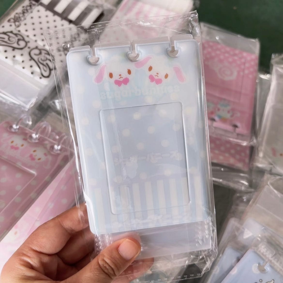 Cute Sugarbunnies Kpop Self Standing Photocard Album Holder - ArtGalleryZen