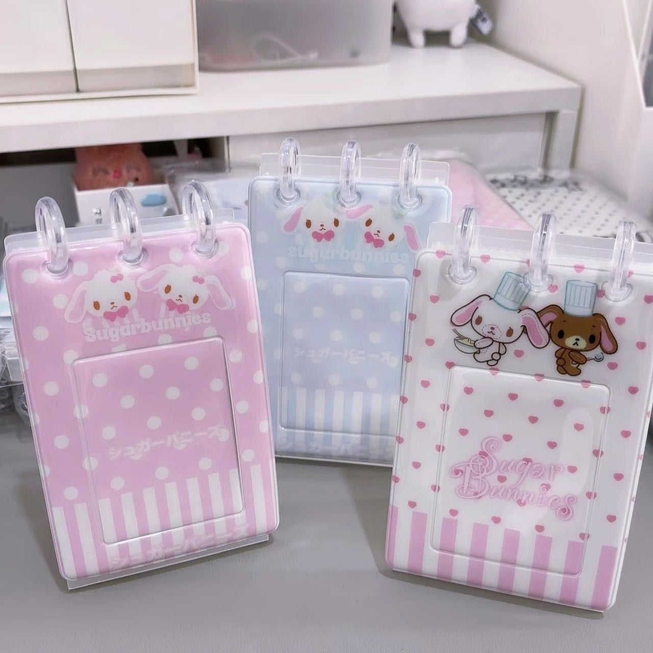 Cute Sugarbunnies Kpop Self Standing Photocard Album Holder - ArtGalleryZen