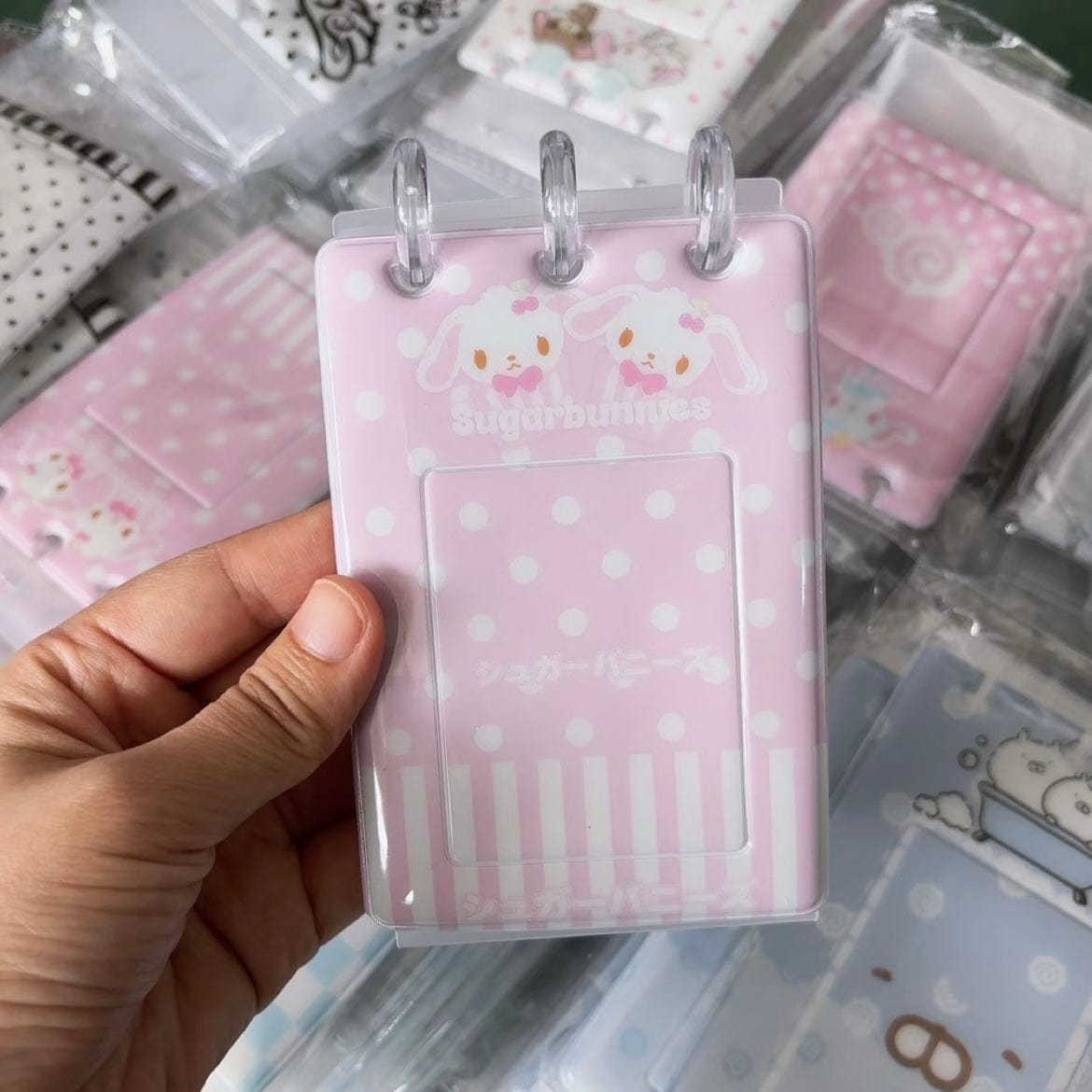 Cute Sugarbunnies Kpop Self Standing Photocard Album Holder - ArtGalleryZen