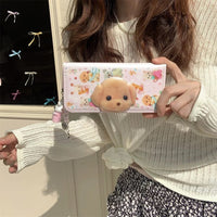 Thumbnail for Cute Sylvanian Families Leather Flip iPhone Case With Charm - ArtGalleryZen
