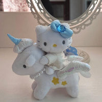 Thumbnail for Cute Unicorn Hello Kitty Plush Keychain Doll - ArtGalleryZen