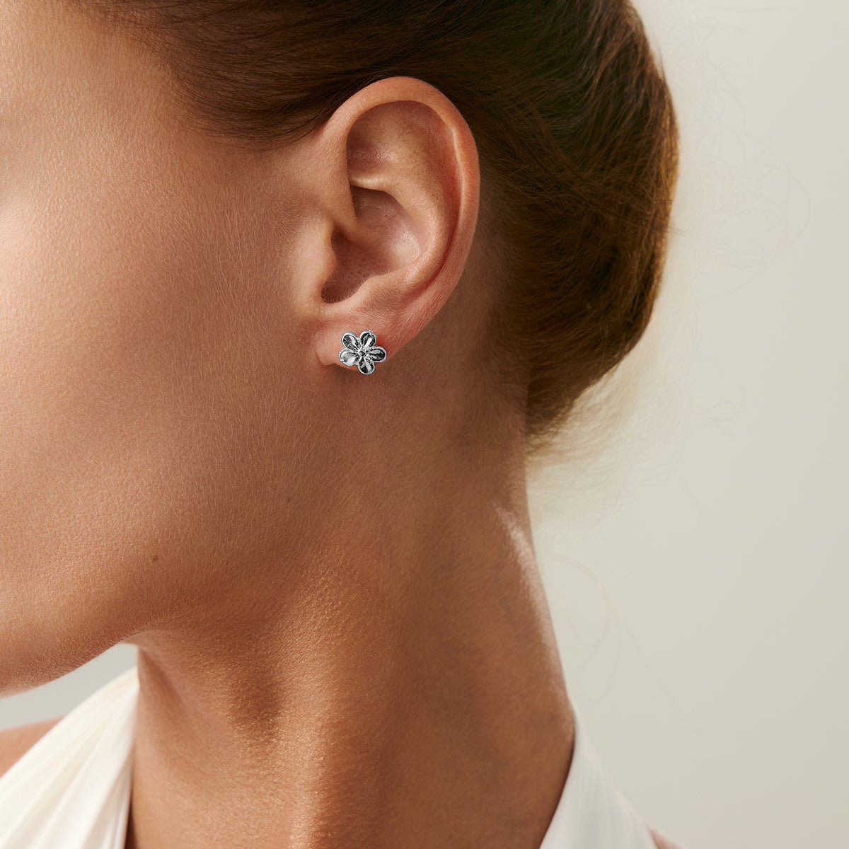 Dainty 3 Pairs Flower Earrings Set - ArtGalleryZen