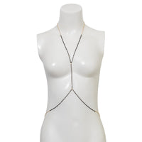 Thumbnail for Dainty Beaded Crystal Layering Bikini Body Chain - ArtGalleryZen