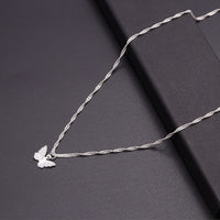 Thumbnail for Dainty Butterfly Chain Necklace - ArtGalleryZen